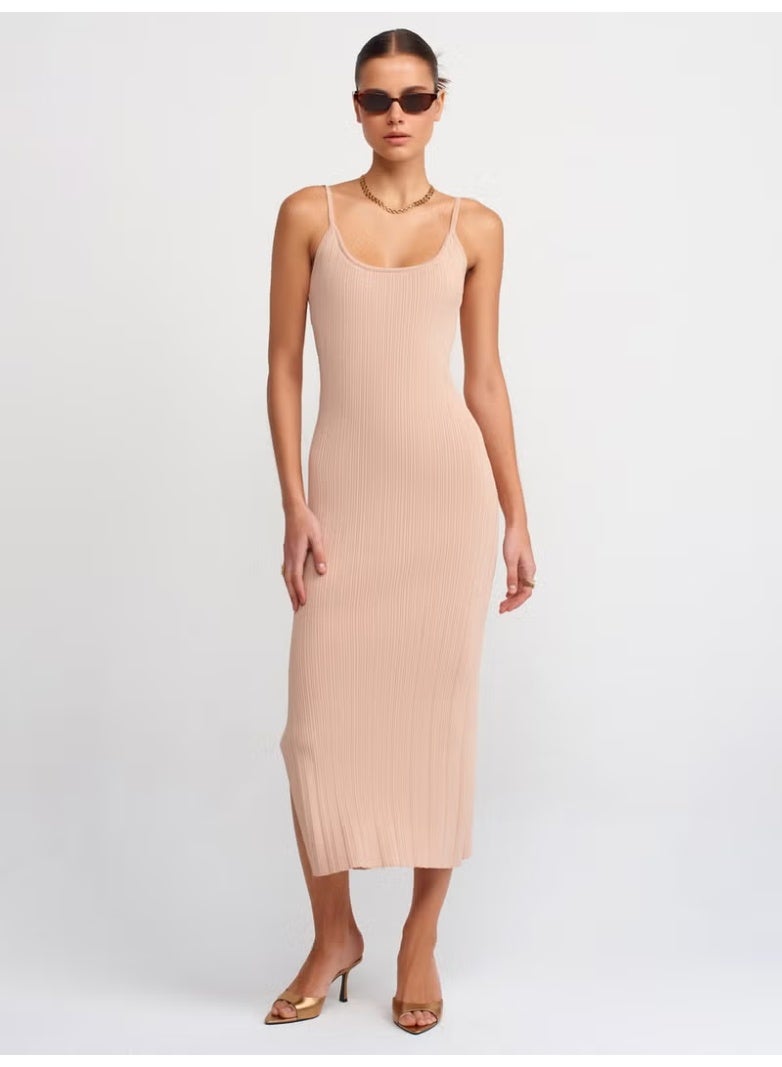 Dilvin Ribbed Knit Dress - Image 3